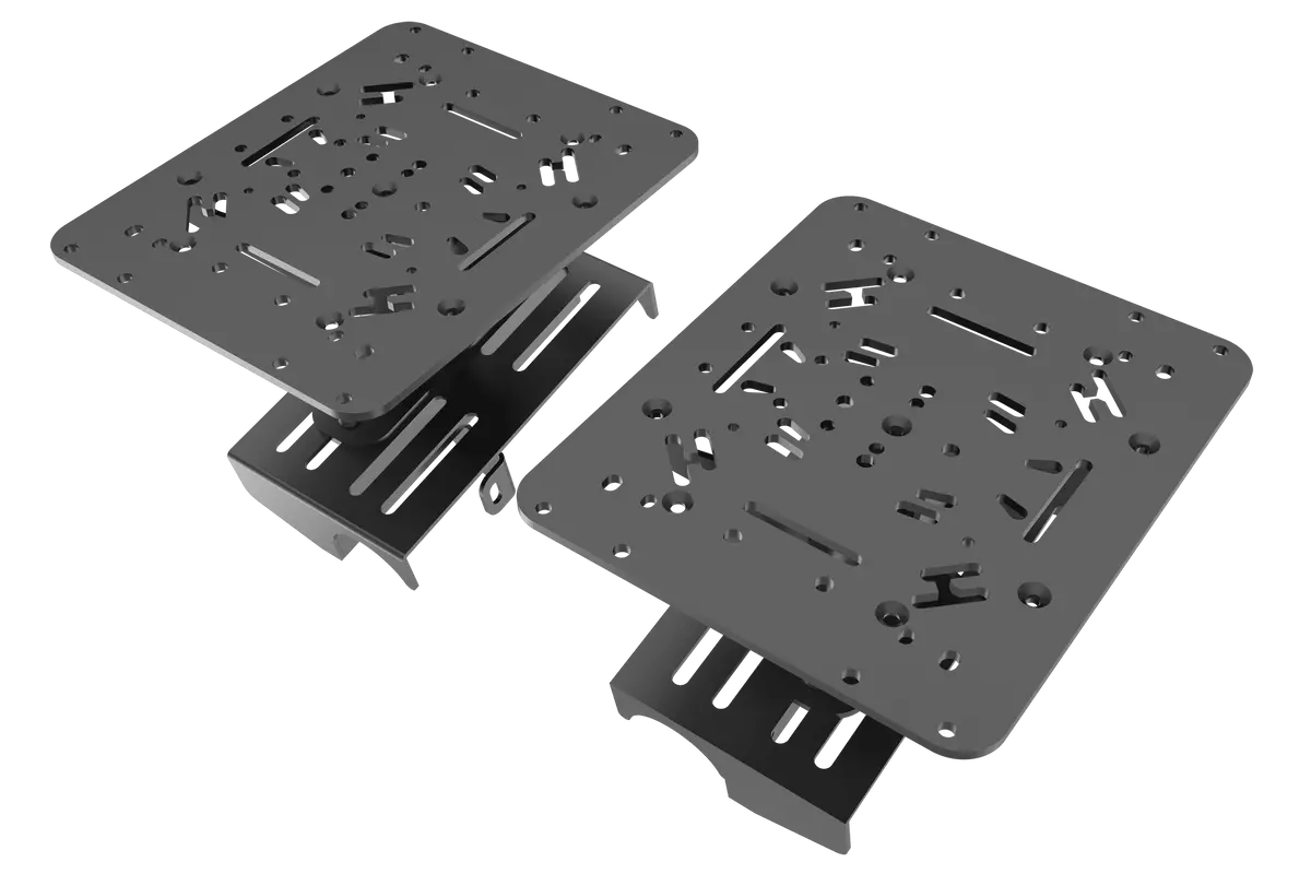 Flight Simulator Mounts - Left And Right Set For Alpine Racing Trx 1