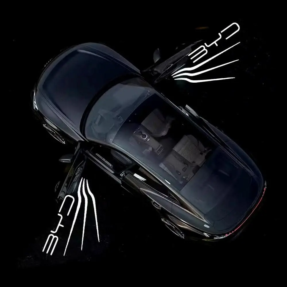 Byd Song Plus Premium Door Puddle Lights Multiple Designs 2020-2026 8