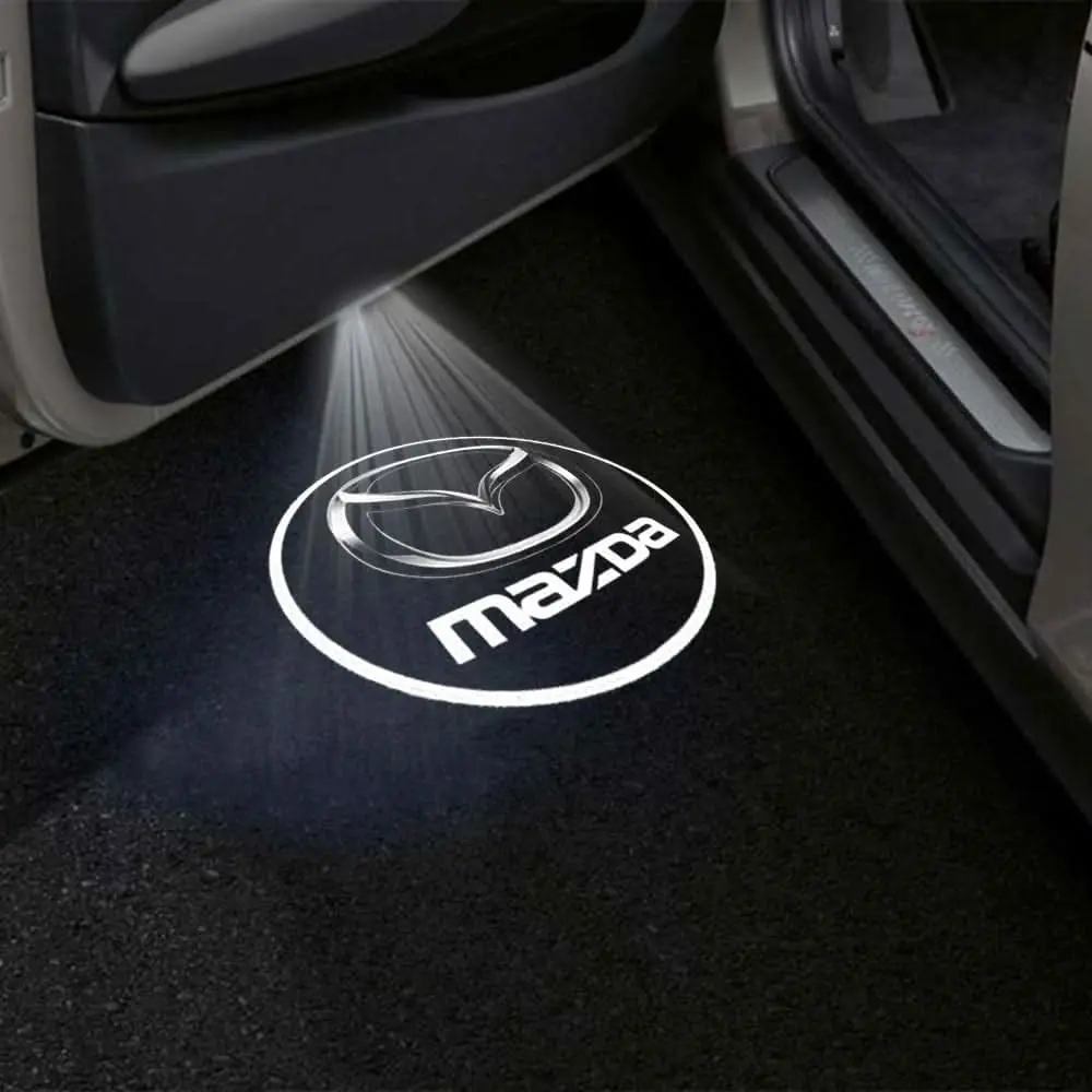 Mazda Ruiyi Premium Door Puddle Lights Multiple Designs 2009-2015 8