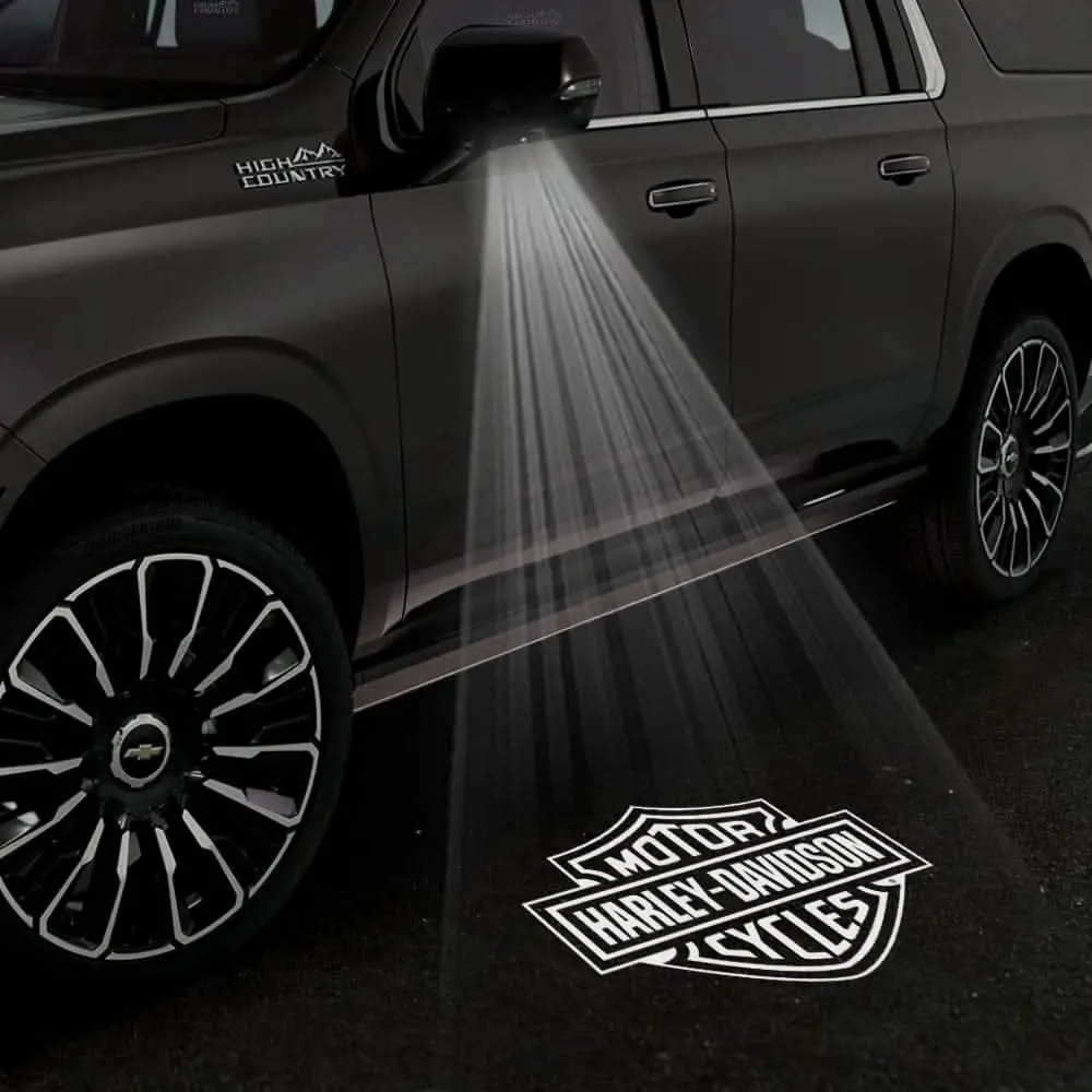 Chevrolet Suburban 11Th/12Th Gen Premium Side Wing Mirror Puddle Lights Multiple Designs 2015-2026 8