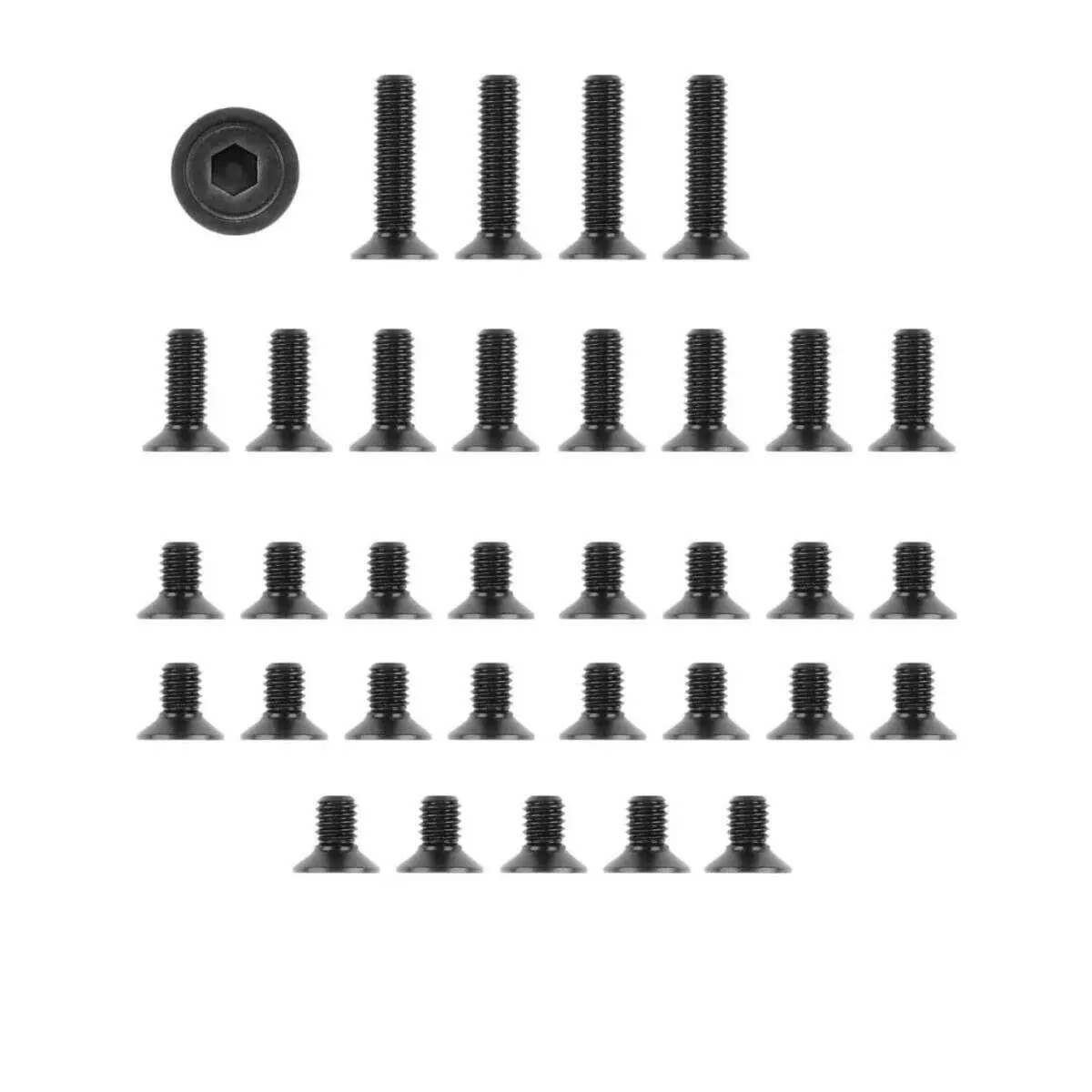Xray Special 110 Degree Hex Screw Set For 1.5Mm Alumn Chassis (Must Only Be Used With 301020 Chassis) 1