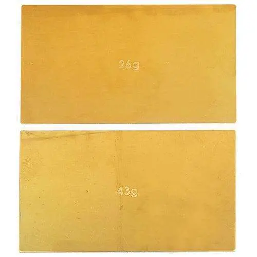 Team Associated Brass Battery Weights For B6 1