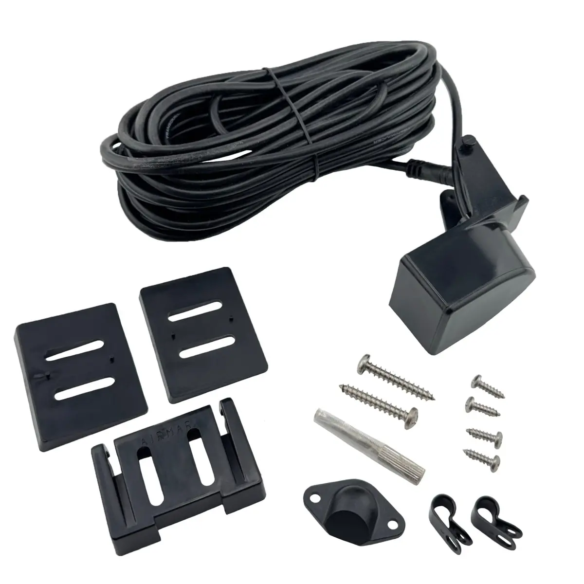 Gaffrig Part #9257 Air & Water Integrated Sensor Transom Mount Transducer Kit 1