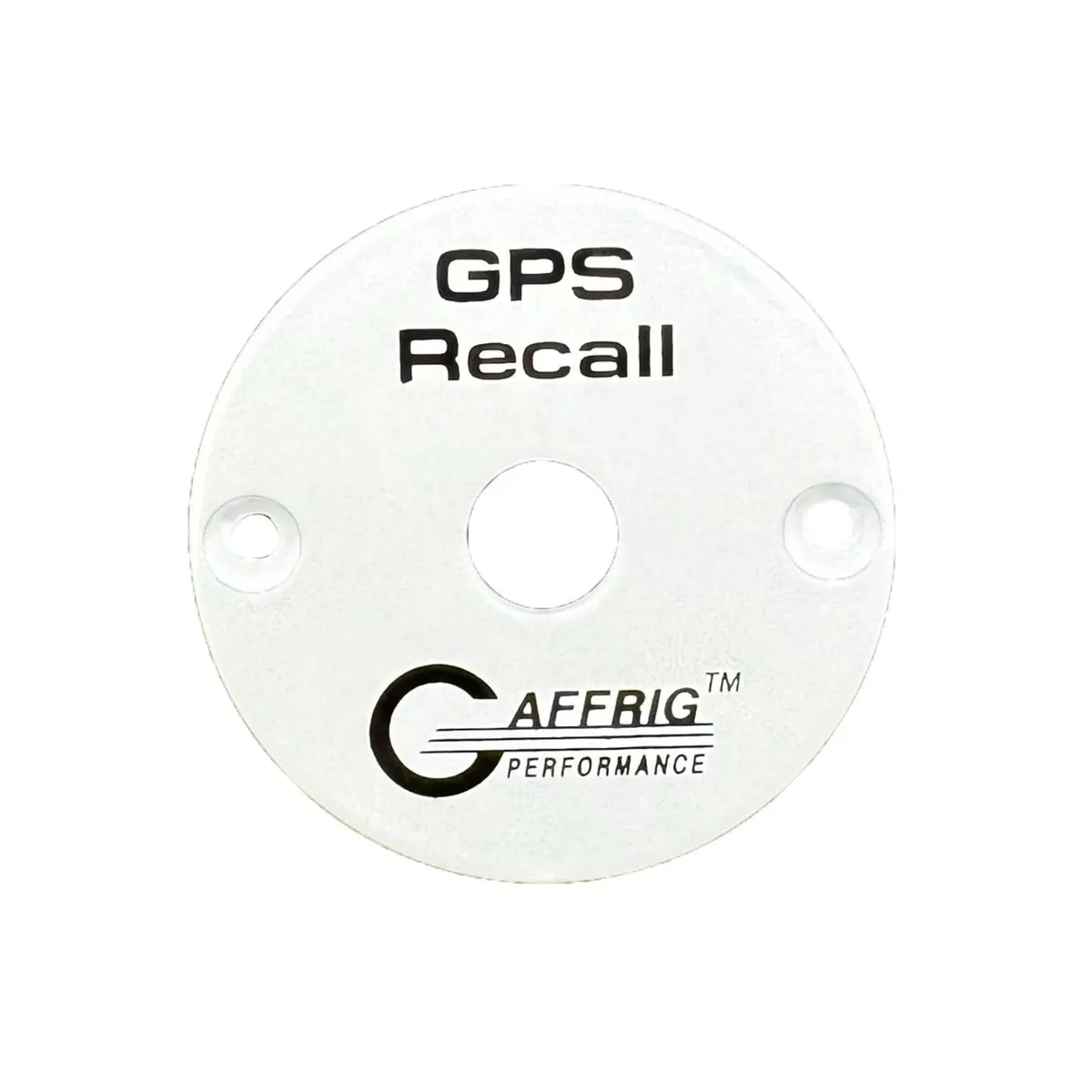 Gaffrig Part #9403 Gps Recall Switch Plate 2