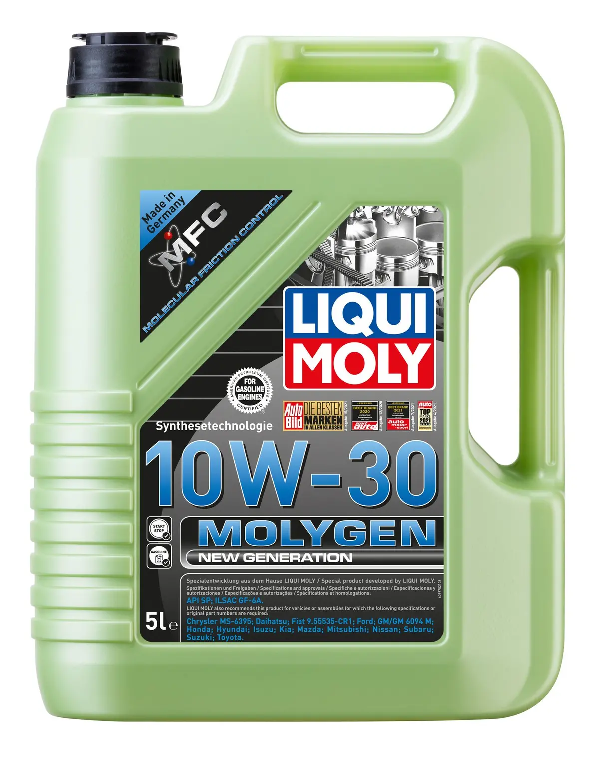 Liqui Moly Molygen 10W30 5Ltr Lm9978 1