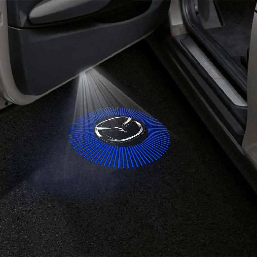 Mazda 8 Premium Door Puddle Lights Multiple Designs 2011–2015 7