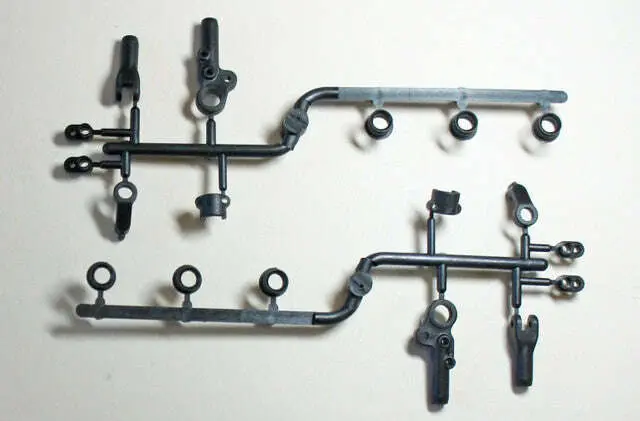 Mugen Seiki Mtc-3 Composite Parts Upper Link, Arm Insert (Set) 1