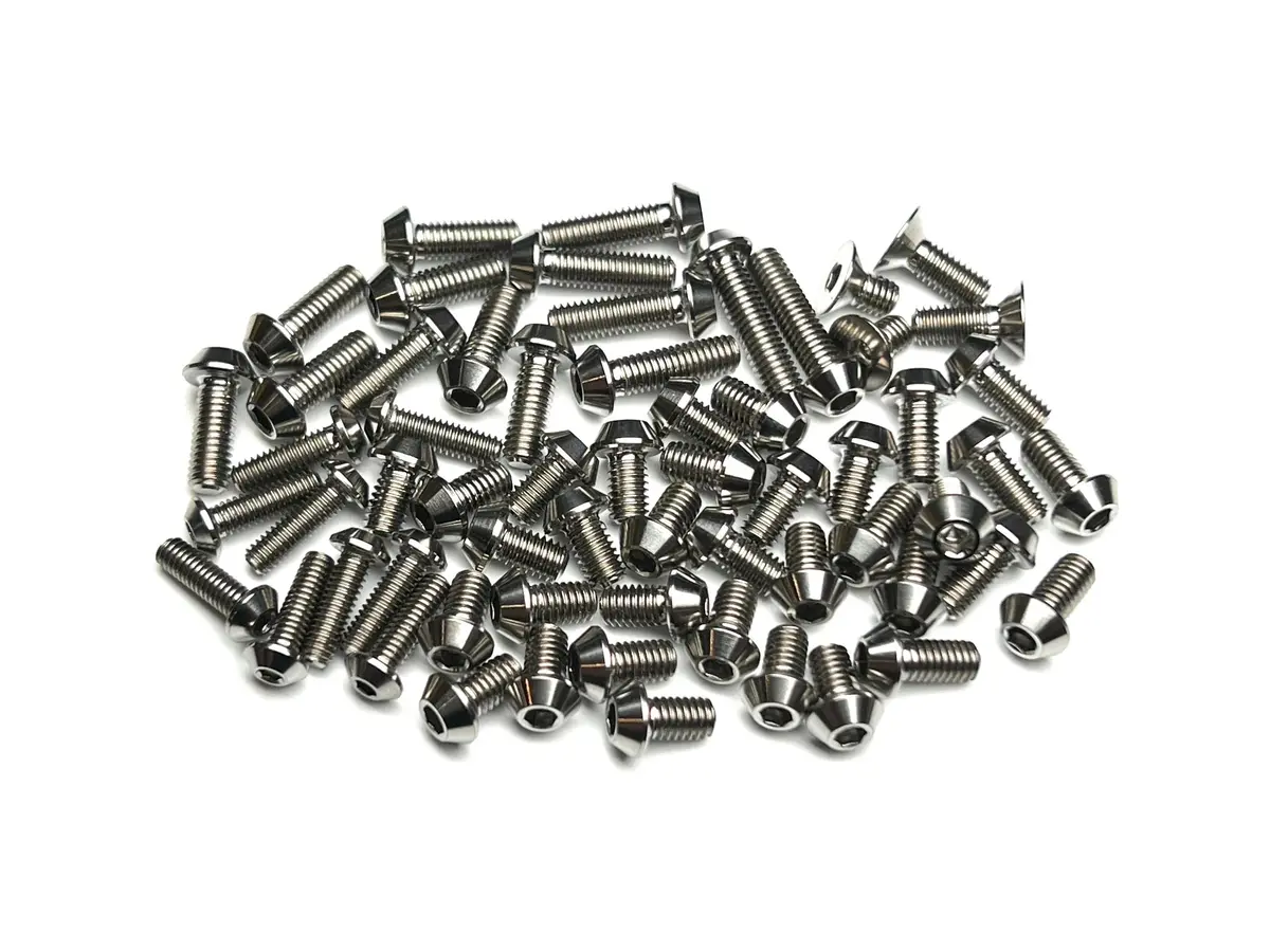 Sortafast Titanium Topside Screw Kit - Awesomatix A800rr - Button Head - Natural Finish 1