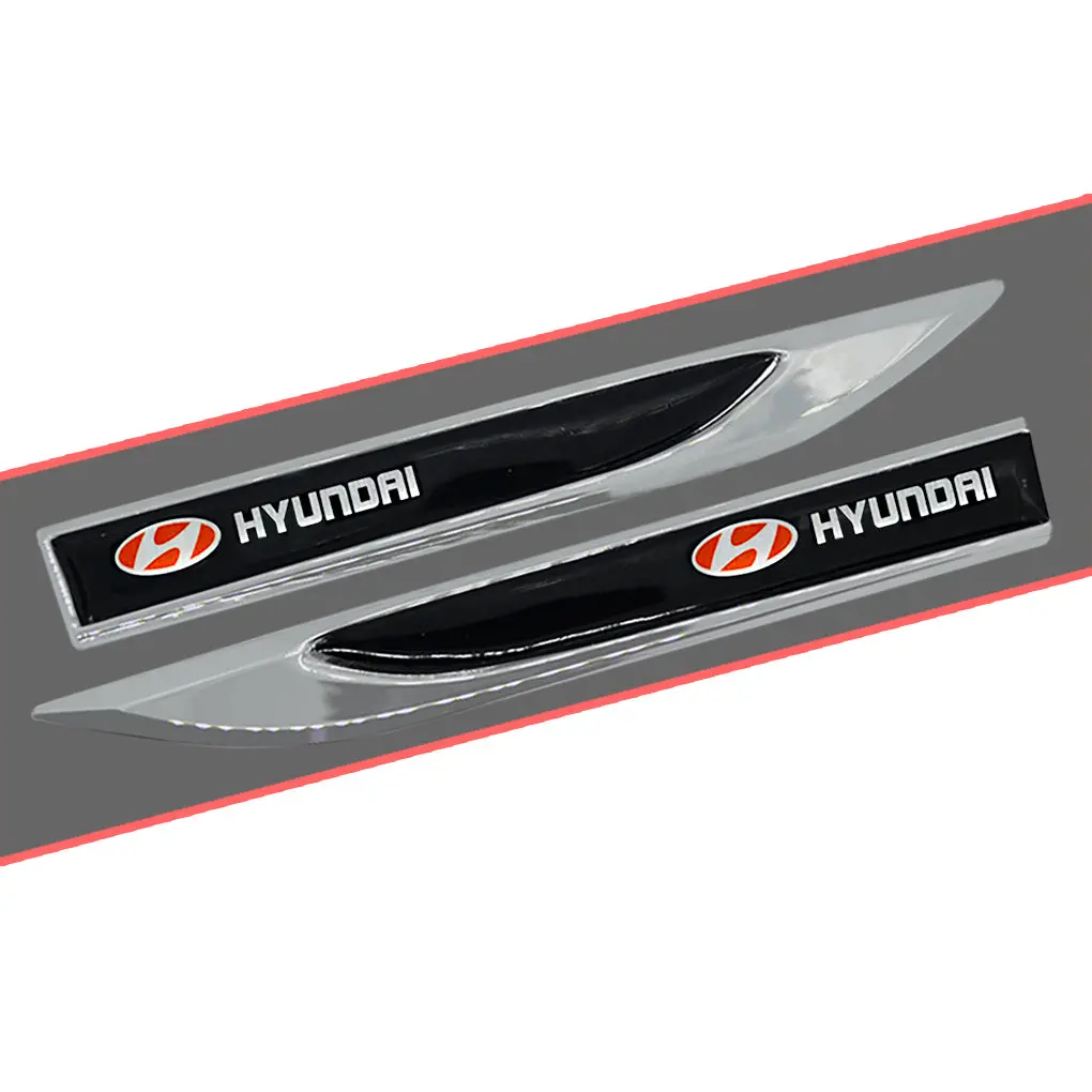 Hyunda Car Stickers Logo Side Emblem Badge Decals (High Quality) 1