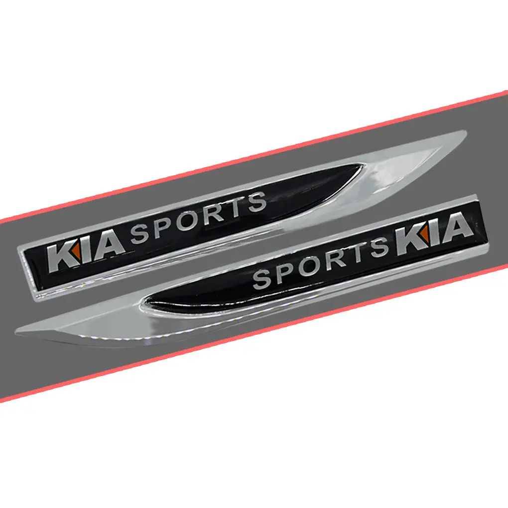 Kia Car Stickers Logo Side Emblem Badge Decals (High Quality) 1