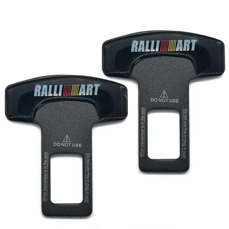 Ralliart Car Seat Belt Alarm Stopper 2