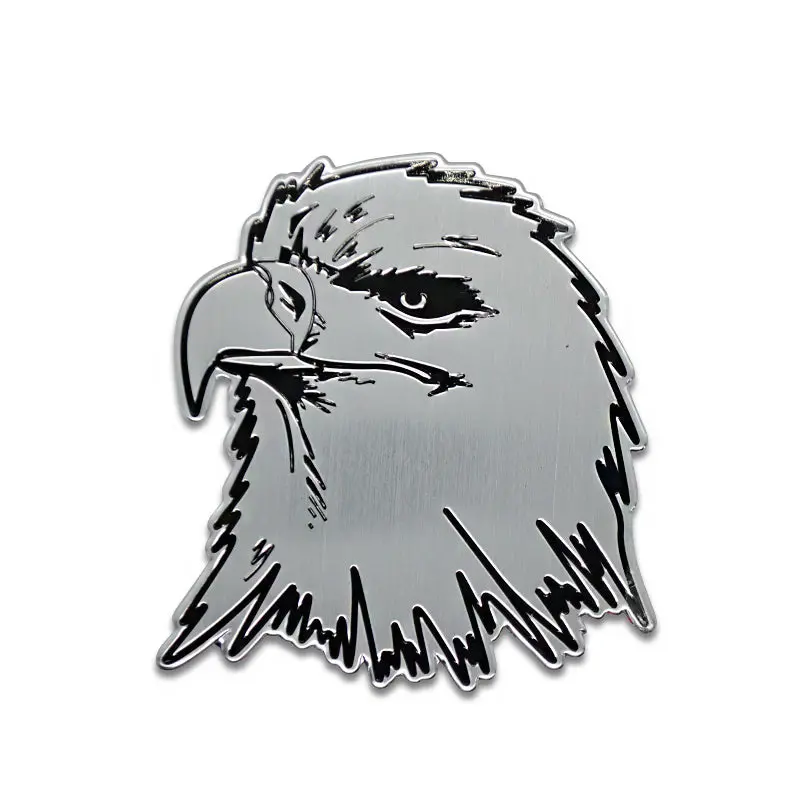 3D  Animal Car Logo Alluminum Sticker 3