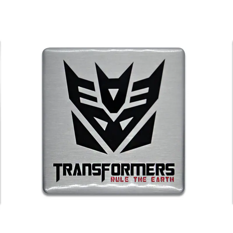Transformers Decepticon Car Logo Aluminum Alloy Sticker 1