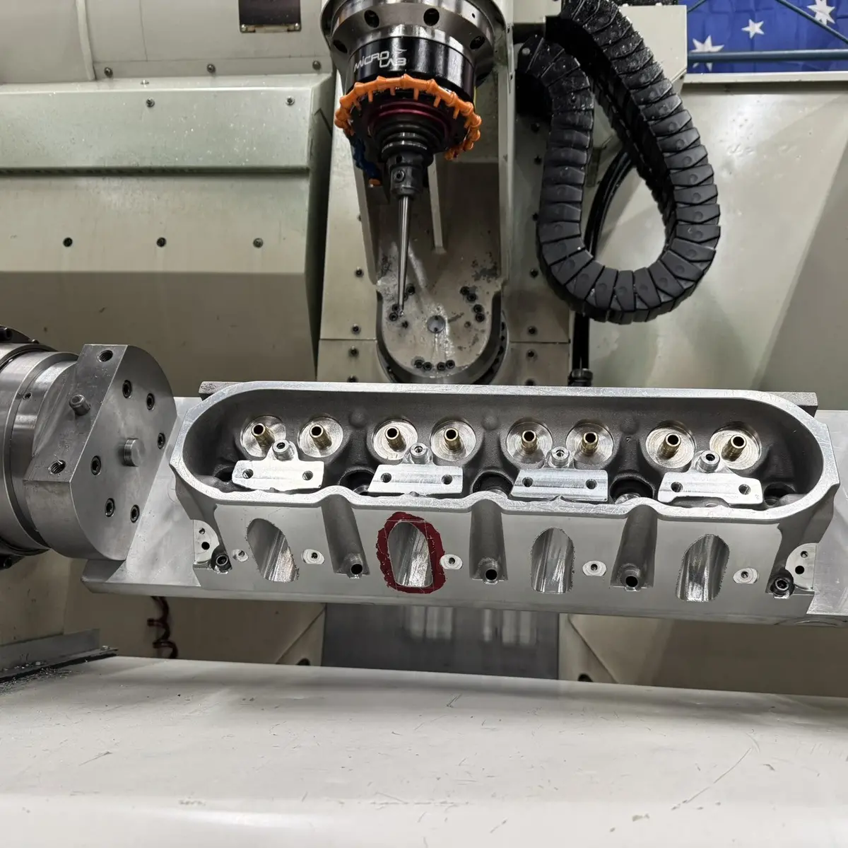 Cnc Ported Afr Cathedral Port, 6-Bolt Ls Cylinder Heads - Assembled 1