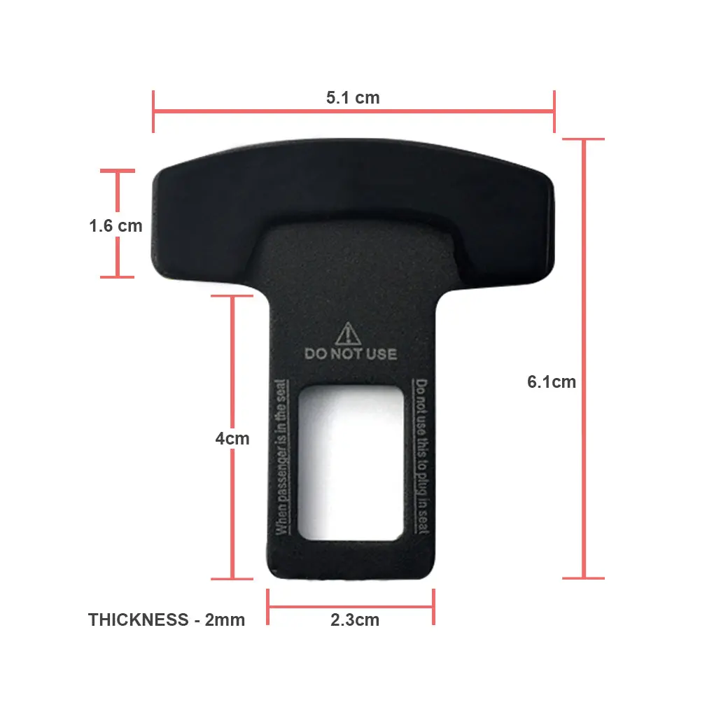 Mugen Power Car Seat Belt Alarm Stopper 1