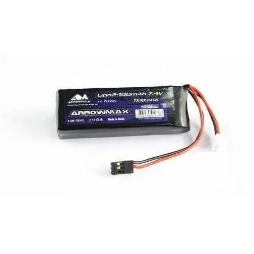 Arrowmax 2400Mah/3200Mah  Lipo For Tx/Rx. 1
