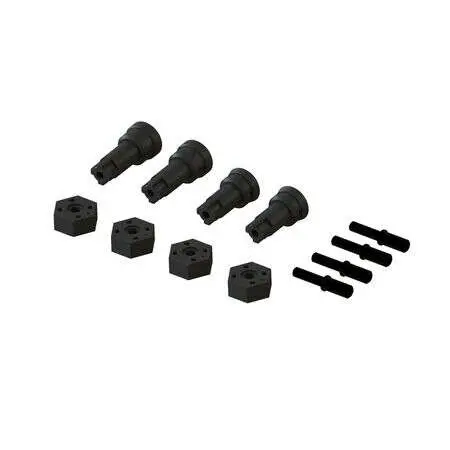 Wheel Axle And Hub Set B: Grom 1