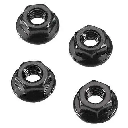 Serrated Flange Wheel Nut 4Mm (4) For Losi Nascar Grom 1