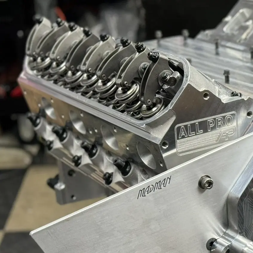 All Pro Cylinder Solid Ls7 Heads - Mechanical Cam, Titanium Valves 1
