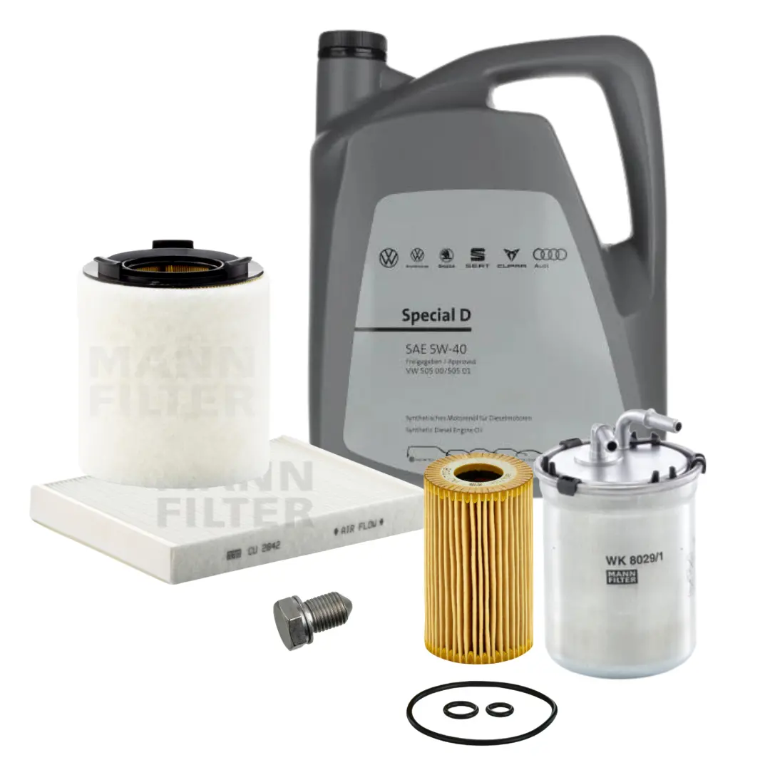 Aftermarket Major Service Parts Kit Volkswagen Audi A1 1.6 Tdi Cayc 1