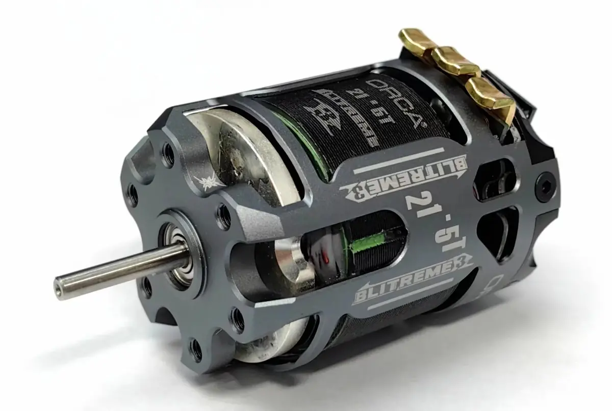 Orca Blitreme 3 21.5T  Team Spec Brushless Motor (With Long Rotor Option) 1