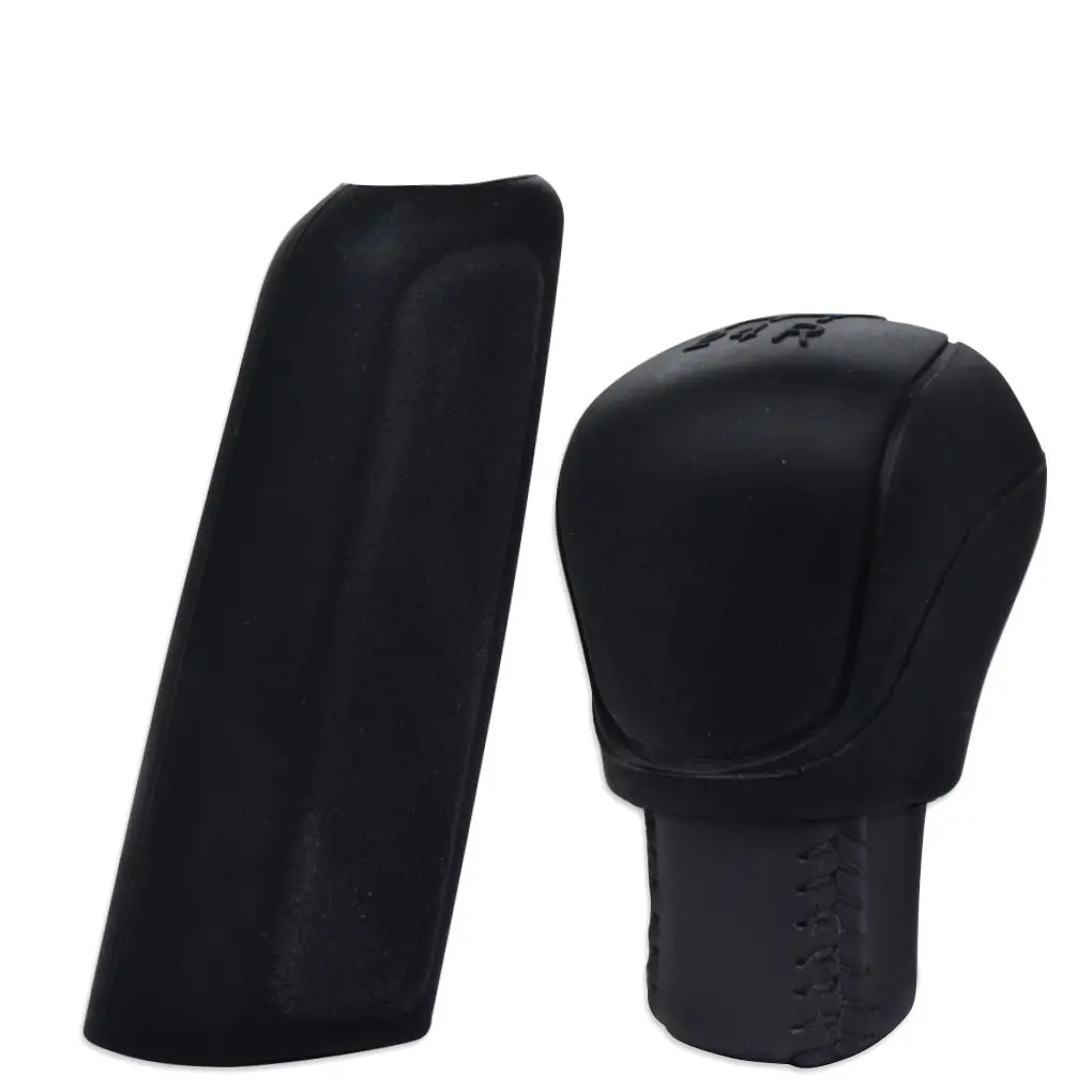 Universal Manual Nonslip Car Gear Head Shift Knob Silicone Cover 1