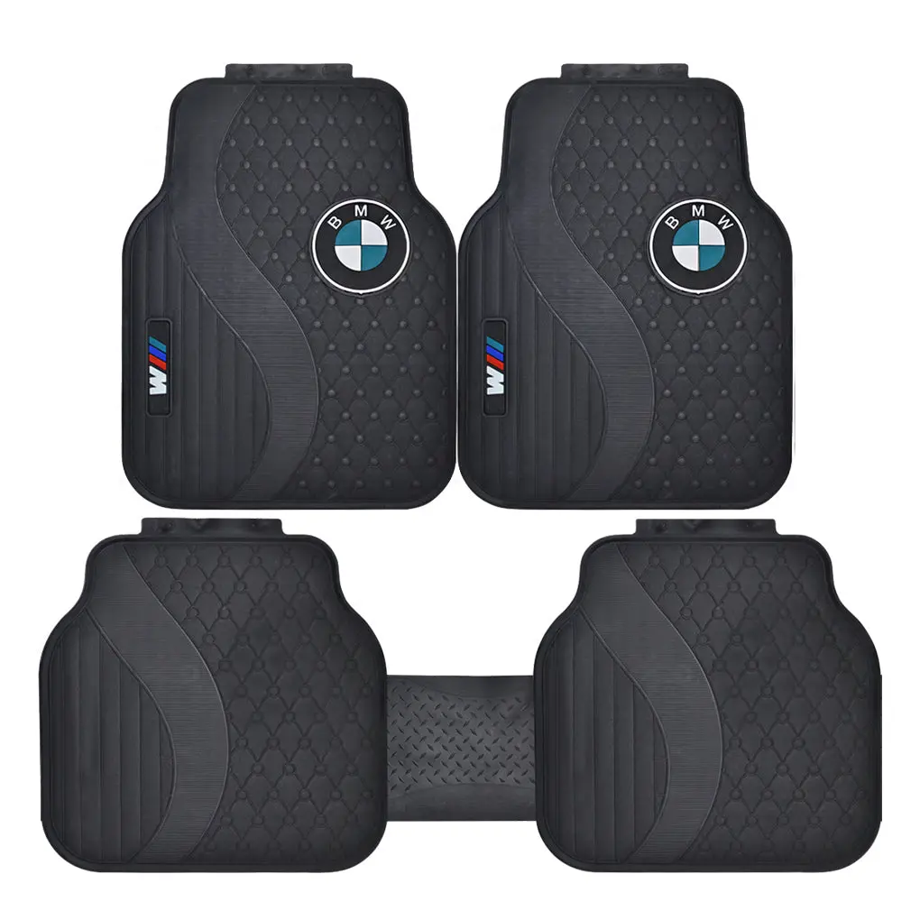 Bmw Universal Car Floor Premium Rubber Matting Protector / Guard (High Quality) 4