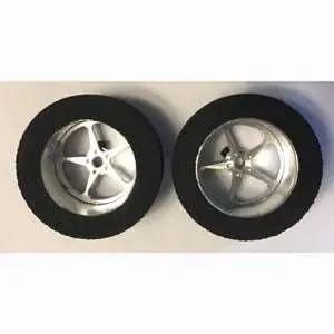 Bnm 17" Rear Wheels "Star" Raw (Rear) 1