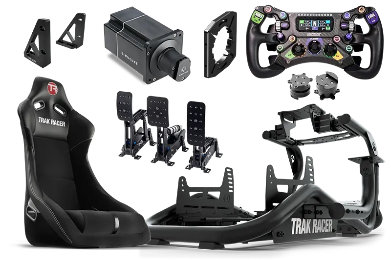 Tr8 Pro With Wheel, Wheelbase And Pedals 1