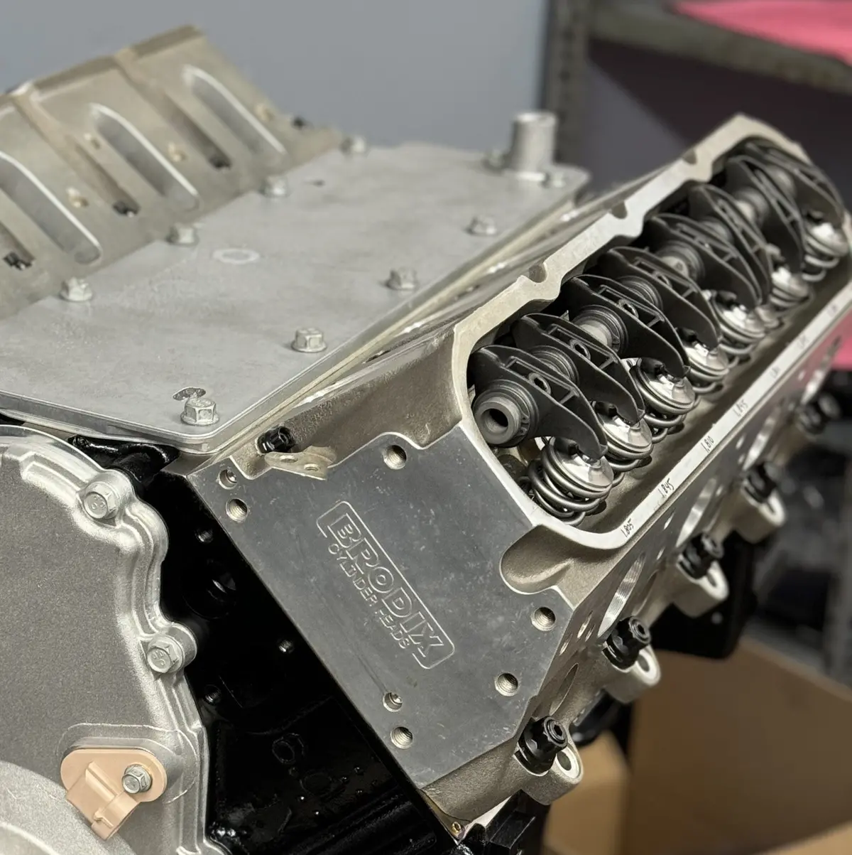 Bre Cnc'd Brodix 13.5 Degree Cathedral Port Ls Heads For Boost 1