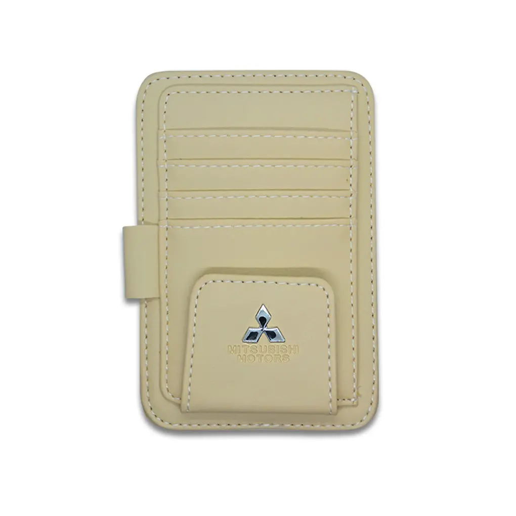 Mitsubishi Car Sun Visor Organizer Pouch Bag 1