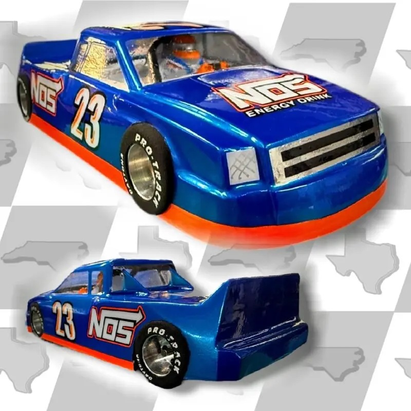 Caveman Big Tire 4.5" Race Truck Body (Clear) 1