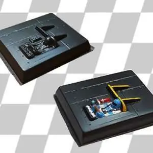 Caveman 1/32 Interior Dirt Late Model And Stock Car, Painted 1