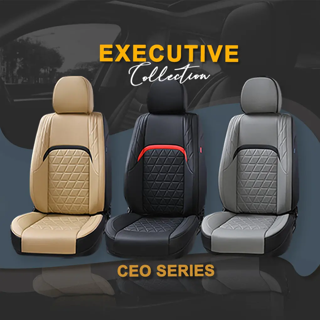 Ceo Series Infinite Executive Collection Front Car Seat Topper 1