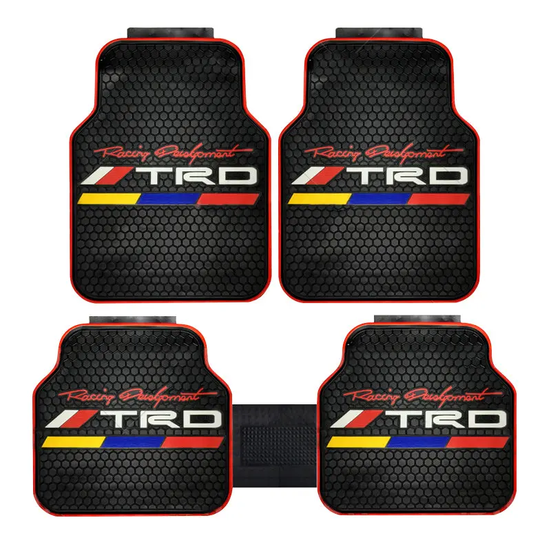 Trd Universal Car Floor Premium Rubber Matting Protector / Guard (High Quality) 1