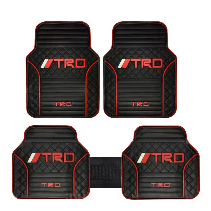 Trd Universal Car Floor Premium Rubber Matting Protector / Guard (High Quality) 1