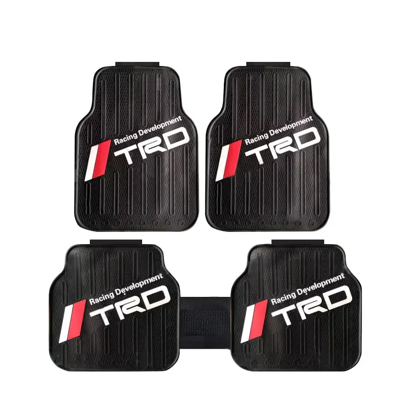 Trd Universal Car Floor Premium Rubber Matting Protector / Guard (High Quality) 1