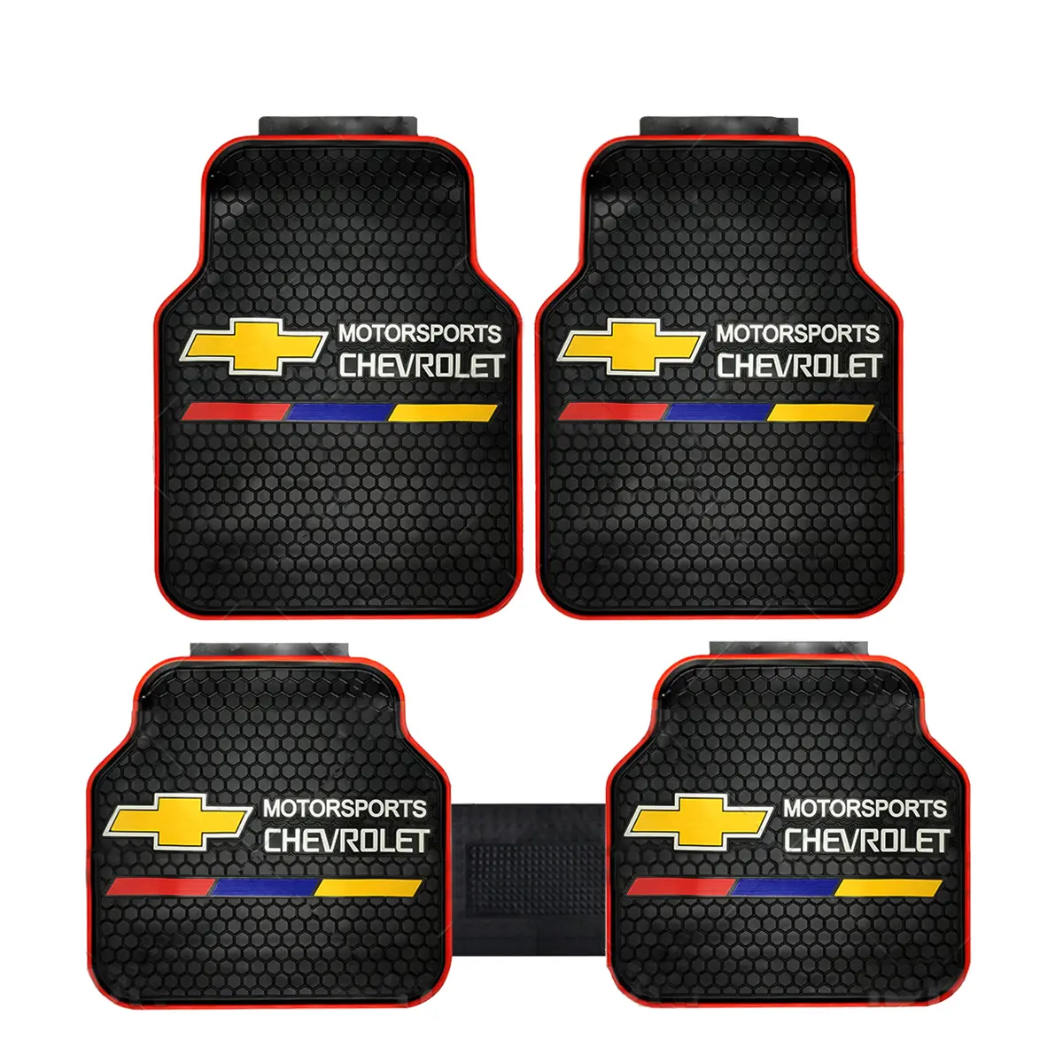 Chevrolet Universal Car Floor Premium Rubber Matting Protector / Guard (High Quality) 1