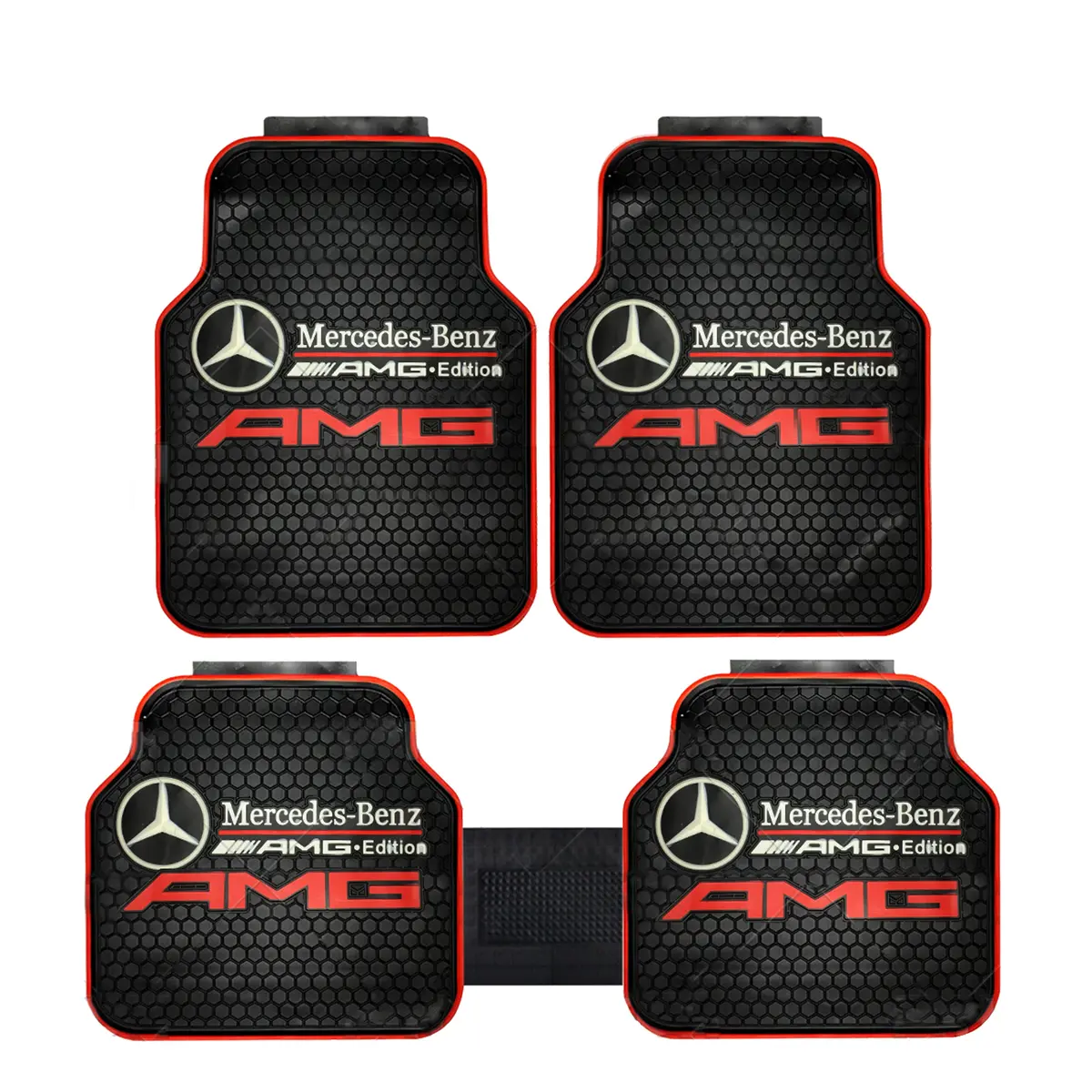 Mercedes Benz Universal Car Floor Premium Rubber Matting Protector / Guard (High Quality) 1