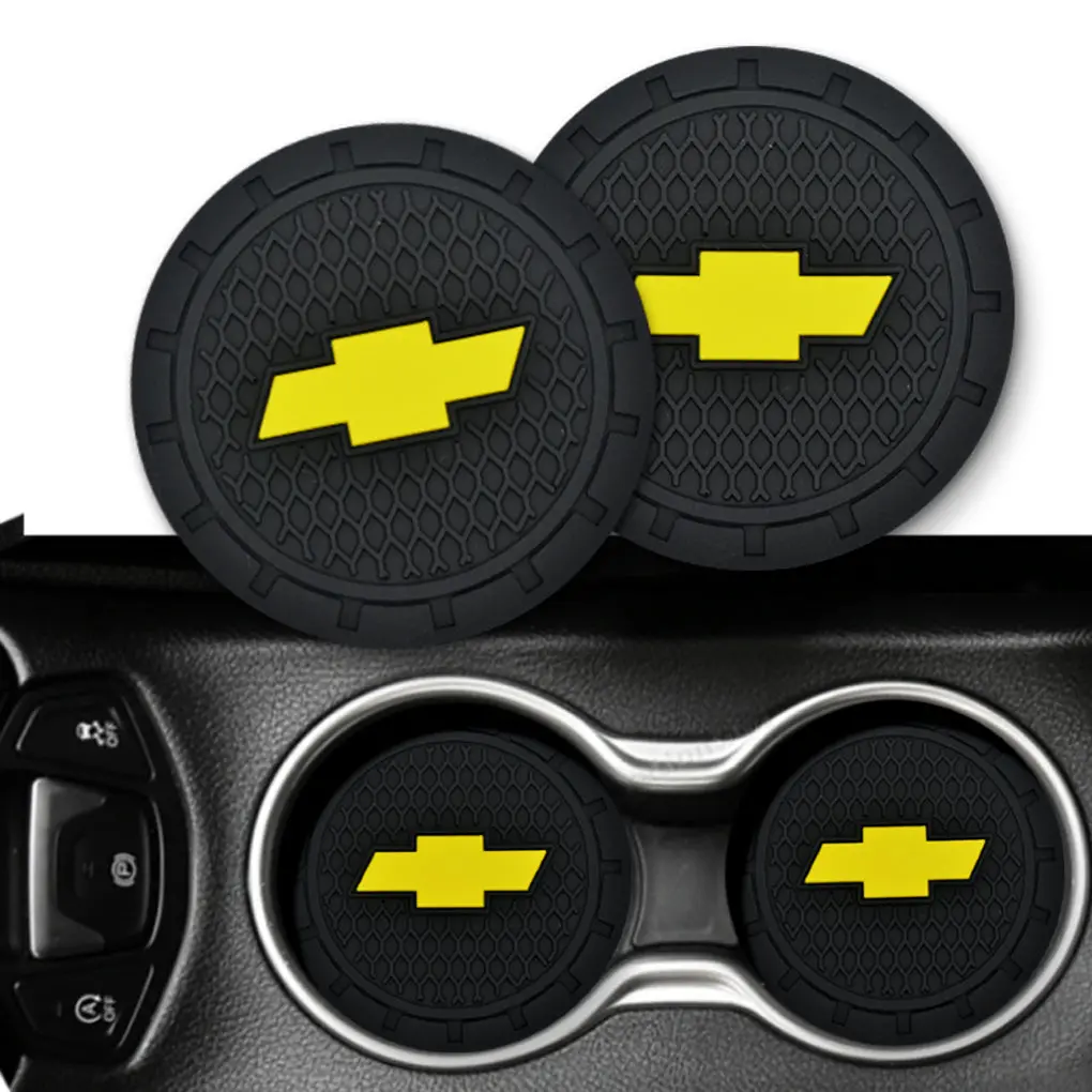 Chevrolet Drink Coasters Anti Slip Cup Mat 1