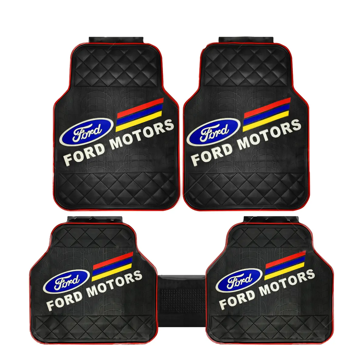 Ford Universal Car Floor Premium Rubber Matting Protector / Guard (High Quality) 1