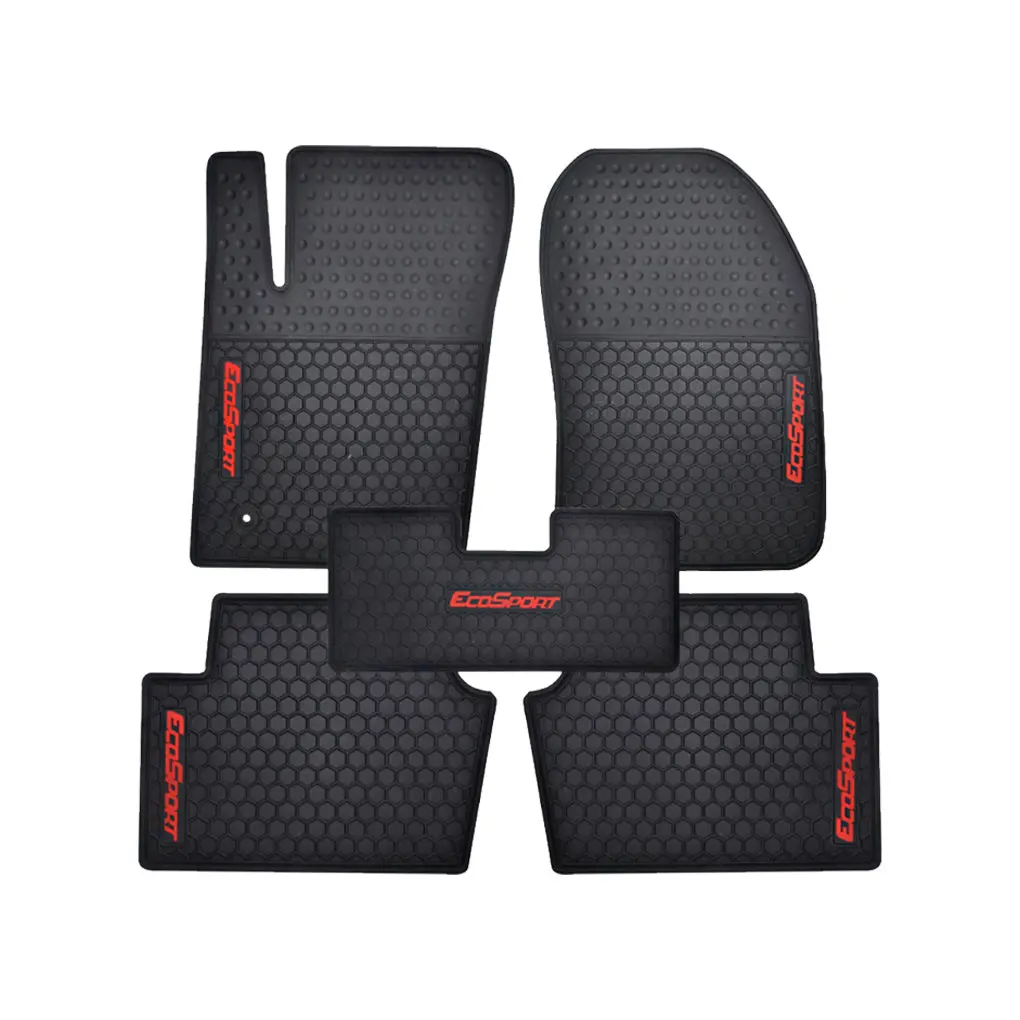Ford Ecosport 2014-2019 Premium Rubber Mattin / Guard (High Quality) 2