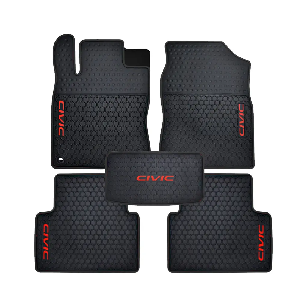 Honda Civic 2016-2019 Premium Rubber Matting / Guard (High Quality) 2