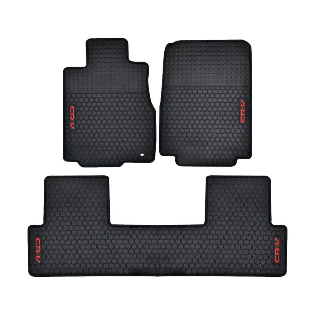 Honda Crv Premium Rubber Matting  Anti-Slip Premium Rubber Matting 2