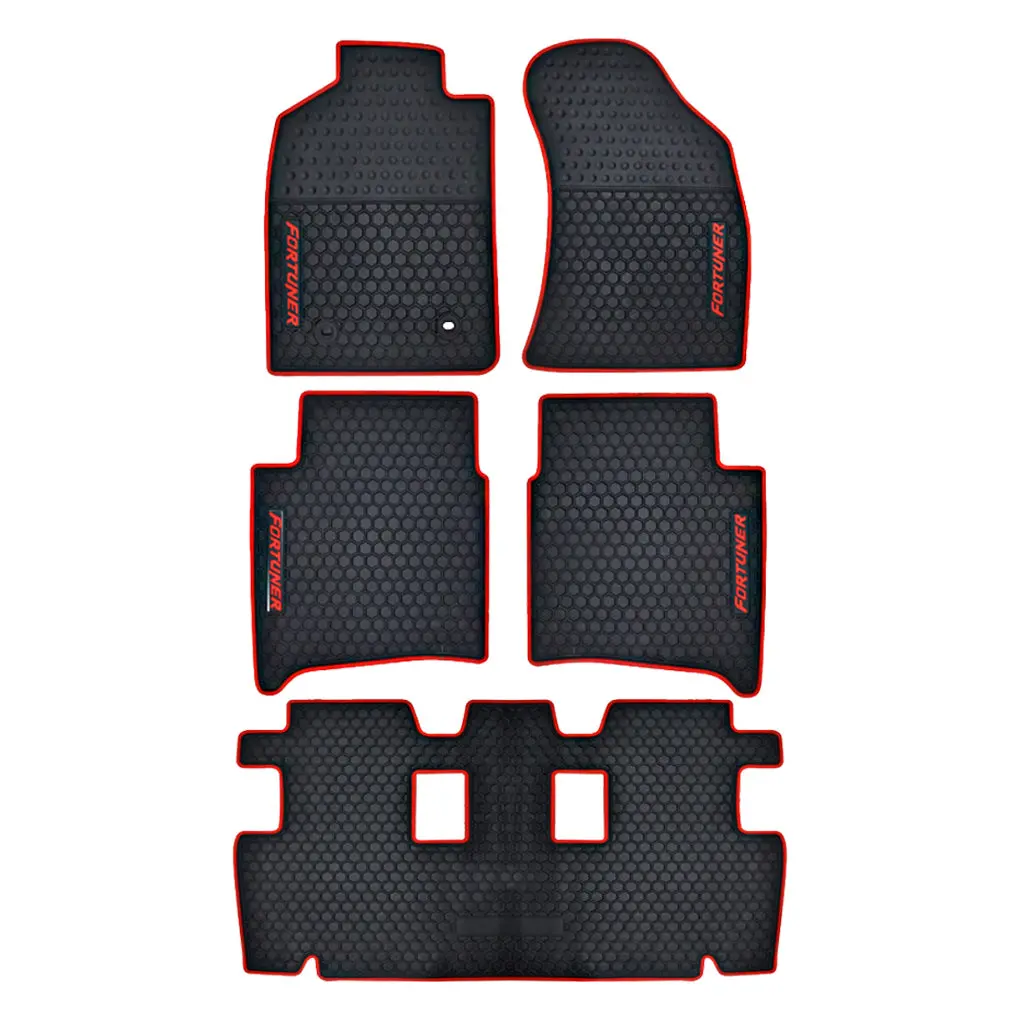 Toyota Fortuner 2005-2015 Premium Rubber Mat / Guard (High Quality) 2