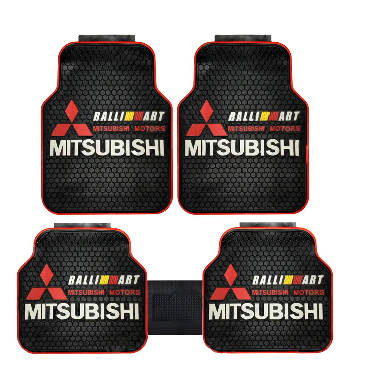Mitsubishi Universal Car Floor Premium Rubber Matting Protector / Guard (High Quality) 1