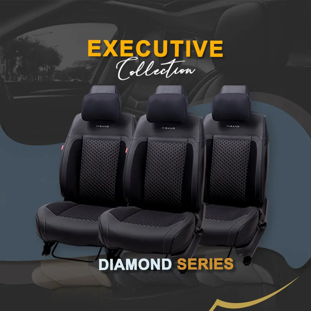Diamond Series Infinite Executive Collection Front Car Seat Topper 1