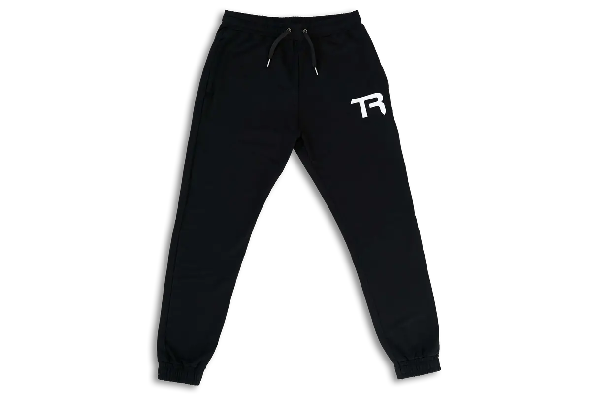 Tr Monogrammed Cotton Trak Pants 1