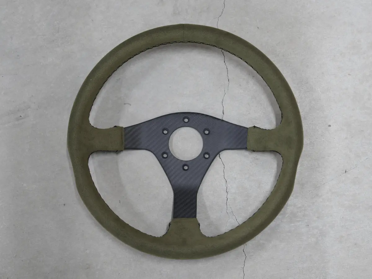【特注品】ドライカーボンステアリング 33Φ（330㎜） 綾織 [Custom-Made Item] Dry Carbon Steer Ring 33Φ（330㎜） Twill Weave 1