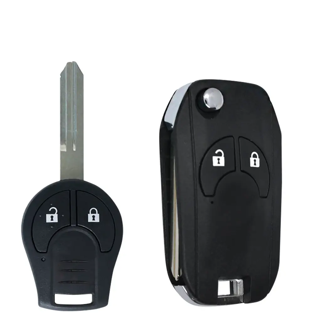 Flip Key Nissan Key Conversion Car Key Fob Case Shell 1